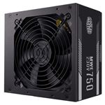 COOLER MASTER - ALIMENTATORE ATX 750W CoolerMaster MWE750 MPE-7501-ACABW-BEU 750Watt 80+ Bronze V2 200-240Va 50-60Hz Fan120mm Cavo Shuko(MPE-7501-ACABW-BEU)