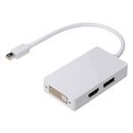 DIGITUS - CAVO ADATTATORE DA MINI DISPLAYPORT A HDMI, DVI E DISPLAYPORT(AK340509002W)