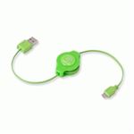 RETRAK - CAVO USB 2.0 A MICRO 5-PIN RETRATTILE VERDE RETRAK EUCABLEMICGN 816983011137(EUCABLEMICGN)