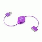 RETRAK - CAVO IPOD E IPHONE RETRATTILE USB 2.0 SYNC/CHARGE EUIPODUSBRL PORPORA RETRAK 816983011205(EUIPODUSBRL)