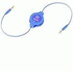 RETRAK - CAVO DA 3,5mm a 3,5mm PER MP3 RETRATTILE EUCABLE35BU BLU RETRAK 816983011243(EUCABLE35BU)