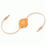 RETRAK - CAVO DA 3,5mm a 3,5mm PER MP3 RETRATTILE EUCABLE35OR ARANCIO RETRAK 816983011267(EUCABLE35OR)