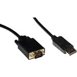 LINK - CAVO DISPLAYPORT DP MASCHIO - VGA 15 POLI MASCHIO MT 1.80(LKCDV018)