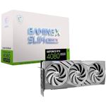 MSI - SVGA MSI GeForce RTX 4080 SUPER 16G GAMING X SLIM WHITE nVidia PCIe4.0 16GDDR6X 256bit 2625Mhz 2xHDMI 2xDP 7680x4320 3slot(4711377170703)