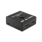 EQUIP - HDMI Switch/Splitter  bidirezionale 2P EQUIP 332723 supporta 4K 60HZ - EAN: 4015867204120(332723)