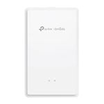 TP-LINK - Wireless N Access Point AX1800 Wall-Plate DualBand TP-LINK EAP615GP-Wall(EAP615GP-Wall)