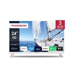 THOMSON - TV THOMSON 24" FRAME LESS 24HG2S14CW 12Volt GOOGLE TV DVB-T2/S2 HD 1366x768 WHITE CI+ SLOT 3xHDMI 2xUSB Vesa(24HG2S14CW)