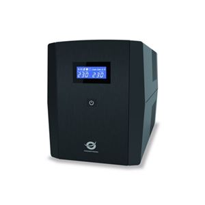 CONCEPTRONIC - UPS CONCEPTRONIC ZEUS03E 1200VA/720W AVR integrato -  6P iEC UE - Riavvio aut.-Include 1P USB Fino:31/10(ZEUS03E)