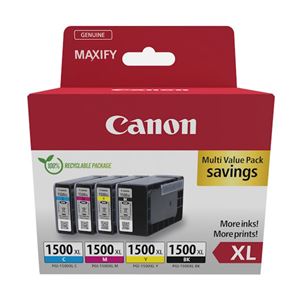 CANON - MULTIPACK CANON PGI-1500XL BK/C/M/Y 9182B010 X MB2050 MB2350 MB2750(9182B010)