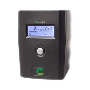 ELSIST - UPS ELSIST  NEMOLCD 200 - 2000VA/900W LCD 2IEC + 2Schuko USB+SW Fino:31/10(42.134)