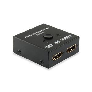 EQUIP - HDMI Switch/Splitter  bidirezionale 2P EQUIP 332723 supporta 4K 60HZ - EAN: 4015867204120(332723)