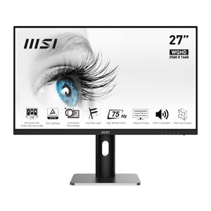 MSI - MONITOR MSI PRO MP273QP 27"IPS AG QHD 16:9 MM PIVOT 1000:1 4ms 75Hz Less Blue Light PRO 2xHDMI DP VESA Black(4711377015318)