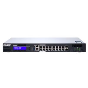 QNAP - NAS-SWITCH MANAGED QNAP QGD-1600P-8G 2HD Sata6 (nn incl.) 8Gb DDR4-CPU Cel.J4115 16P di cui 1Gbps PoE-2P SFP+ 1P Host Port(QGD-1600P-8G)