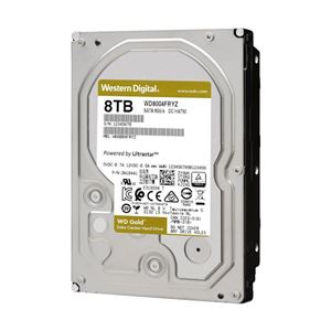 WD - HARD DISK SATA3 3.5" ENTERPRISE 8000GB(8TB) WD8004FRYZ WD GOLD 256mb cache 7200rpm CERTIFIED REPAIR(34.0285R)