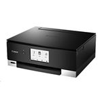 CANON - STAMPANTE CANON MFC INK PIXMA TS8350a BLACK 3775C076 A4 3in1 6ink 15ipm, F/R LCD USB WIFI stampa CD/DVD(3775C076)