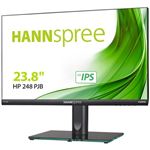 HANNSPREE - MONITOR HANNSPREE LCD IPS LED 23.8" WIDE HP248PJB 5ms MM FHD 1000:1 BLACK VGA HDMI DP Reg.Altezza/Pivot Vesa Fino:04/12(HP248PJBREW)
