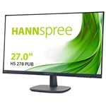HANNSPREE - MONITOR HANNSPREE LCD IPS HSP LED 27" Wide FRAMELESS HS278PUB 4ms MM FHD 1000:1 BLACK HDMI DP USB PiP Vesa Fino:31/05(HS278PUB)