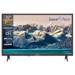 SMART TECH - TV LED SMART-TECH 32" 32HN10T2 DVB-T2/S2 HD 1366x768 BLACK CI SLOT HM 3xHDMI  2xUSB Vesa(32HN10T2)