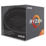 AMD - CPU AMD RYZEN 3 4100 3.8GHz(4.0GHz boost) 4CORE 6MB 100-100000510BOX AM4 65W BOX STEALTH COOLER - Garanzia 3 anni Fino:30/12(0730143314060)