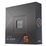 AMD - CPU AMD RYZEN 5 7600X 4.7GHz 6CORE 38MB 100-100000593WOF AM5 105W BOX NO COOLER - Garanzia 3 anni Fino:15/12(0730143314442)