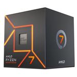 AMD - CPU AMD RYZEN 7 7700 5.3GHz 8CORE 40MB 100-100000592BOX AM5 65W RADEON GRAPHICS BOX - Garanzia 3 anni(0730143314497)