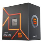 AMD - CPU AMD RYZEN 5 7600 5.2GHz 6CORE 38MB 100-100001015BOX AM5 65W RADEON GRAPHICS BOX - Garanzia 3 anni(0730143314572)