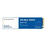 WD - SSD-Solid State Disk m.2(2280) NVMe 500GB PCIe3.0x4 WD Blue SN570 WDS500G3B0C Read:2400MB/s-Write:1750MB/s(WDS500G3B0C)
