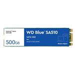 WD - SSD-Solid State Disk m.2(2280)  500GB SATA3 WD Blue WDS500G3B0B Read:560MB/s-Write:530MB/s(WDS500G3B0B)