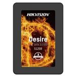 HIKVISION - SSD-Solid State Disk 2.5"  512GB SATA3 HIKVISION Desire (HS-SSD-Desire(S)-512G) Read:560MB/s-Write:505MB/s(HS-SSD-Desire(S)-512)