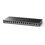 TP-LINK - SWITCH 16P LAN Gigabit TP-LINK TL-SG116E Easy Smart RJ45, Desktop steel case MTU/Port/Tag-based VLAN(TL-SG116E)