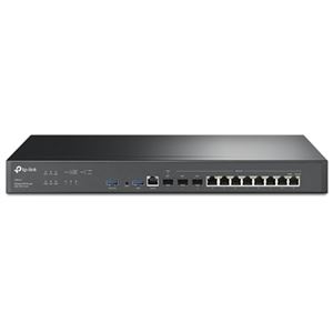 TP-LINK - ROUTER VPN TPLINK ER8411 1P 10G SFP+ WAN, Giga 1P 10G SFP+ WAN/LAN+1P Gigabit SFP WAN/LAN, 8P Gigabit RJ45 WAN/LAN, 2P USB3.0(ER8411)