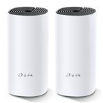 TP-LINK - Wireless ROUTER AC1200 Whole-Home TP-LINK DECO M4(2-pack) DualBand Qualcomm  2P Gigabit 2 ant.int.-MU-MIMO(DECO M4(2-pack))