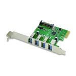 CONCEPTRONIC - SCHEDA PCI Express 4P USB3.0 CONCEPTRONIC EMRICK02G Supporta UASP, connettore SATA 15 pin x  maggiore potenza(EMRICK02G)