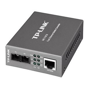 TP-LINK - MEDIA CONVERTER TP-LINK MC110CS 10/100Mbps RJ45 a 100Mbps single-mode SC fiber Converter Dull duplex(MC110CS)