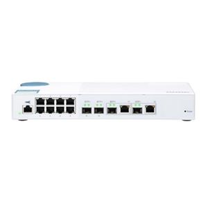 QNAP - Switch QNAP QSW-M408-2C 8P 1Gbps-2P 10G SFP+/ NBASE-T Combo-2P 10G SFP+(QSW-M408-2C)