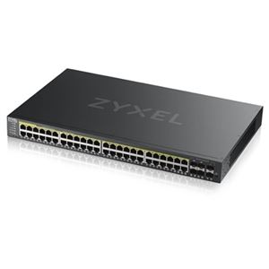 ZYXEL - SWITCH 44P LAN GIGABIT PoE +4P dual Pers.+2 slot SFP+ ZYXEL GS2220-50HP-EU0101F NebulaFlex-IPv6-Desktop/Rack-Incl.serv.Neb.Cloud(GS2220-50HP-EU0101F)