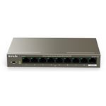 TENDA - SWITCH 9P LAN Gigabit TENDA TEG1109P-8-102W 8p PoE 102W, IEEE 802.3af/at - Metallo Fino:29/02(TEG1109P-8-102W)
