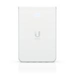 UBIQUITI - Wireless Access Point UBIQUITI U6-IW Wi-Fi 6 In Wall 2.4GHz: 573,5 Mbit/s-5 GHz 4,8 Mbit/s-Consumo energetico (max): 13,5 W(U6-IW)