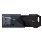 KINGSTON - FLASH DRIVE USB3.2  64GB Kingston DTXON/64GB Exodia Onyx Nero(DTXON/64GB)