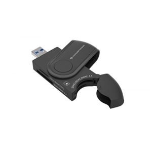 CONCEPTRONIC - LETTORE CARD READER USB3.0 4 in 1 CONCEPTRONIC BIAN04B comp.con SD/SDHC/SDXC x2, Micro SD/T-Flash x2(BIAN04B)