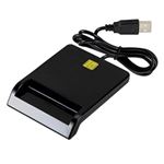 ENCORE - LETTORE DI SMART CARD ENCORE ENU-CRS01 USB COMPATIBILE CON MAGGIOR PARTE CARTE INCLUSE 4404 4428 4442 E I2C(81.7443)