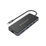 CONCEPTRONIC - DOCKING STATION 12in1 CONCEPTRONIC DONN15G USB 3.2 Gen 1 - 2x HDMI, VGA, USB-C Data, 2x USB 3.0, USB 2.0, 100W USB PD(DONN15G)
