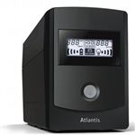 ATLANTIS - UPS ATLANTIS A03-HP851 850VA/480W SineWave UPS+stabiliz+Filtri Sw di controllo incluso- Batt. 12V - GARANZIA 2 ANNI-(A03-HP851)