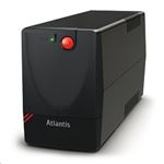 ATLANTIS LAND - UPS ATLANTIS A03-X1500 1000VA/500W LineInteractive UPS AVR (3 step) - Batt.12V 4,5Ah-2 prese Schuko.-Gar. 2 anni(A03-X1500)
