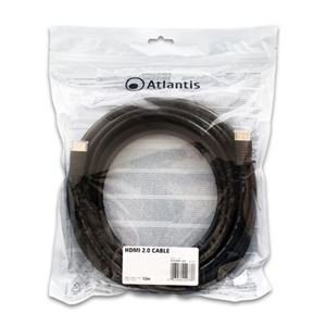 ATLANTIS LAND - CAVO HDMI 2.0 ATLANTIS P019-HDMI_20-X -Rame - Schermato - 10Mt(P019-HDMI_20-X)