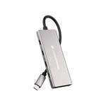 CONCEPTRONIC - Hub USB3.2 Gen.2 7P CONCEPTRONIC HUBBIES17G  10Gbps, USB-C x4, USB-A x3, 100W USB PD, Aluminum Case(HUBBIES17G)