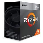 AMD - CPU AMD RYZEN 5 4600G 3.7GHz(4.2GHz boost) 6CORE 8MB 100-100000147BOX AM4 65W BOX STEALTH COOLER - Garanzia 3 anni(0730143313940)