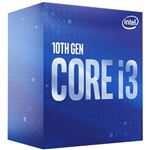 INTEL - CPU INTEL Comet Lake i3-10100F 3.6G (4.3G turbo) 4-Core BX8070110100F 6MB LGA1200 14nm 65W BOX -Garanzia 3 anni-(BX8070110100F)