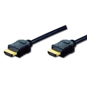 DIGITUS - CAVO HDMI 1.4 3D  AK330107100S/DK-330107-100-S  High Speed Tripla schermatura M-M 10Mt NERO(AK330107100S)