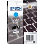 EPSON - CARTUCCIA EPSON 407 "Tastiera" C13T07U240 CIANO x WF-4745dtwf 1.900pag.(C13T07U240)